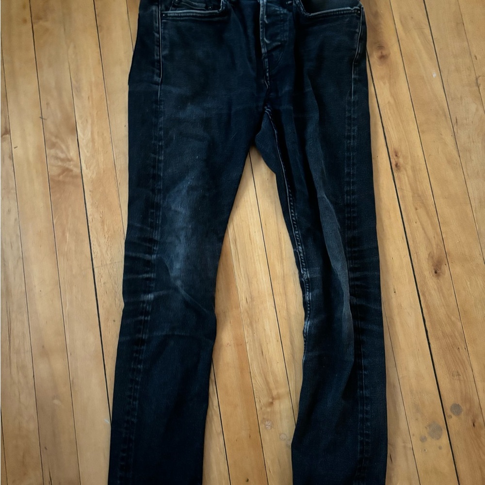 All saints Men’s Black Skinny Jeans 28/32